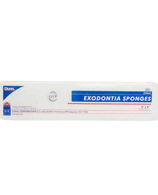 DUKAL WOVEN COTTON GAUZE SPONGES