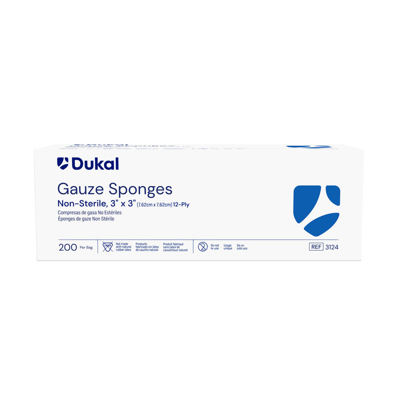 DUKAL WOVEN COTTON GAUZE SPONGES