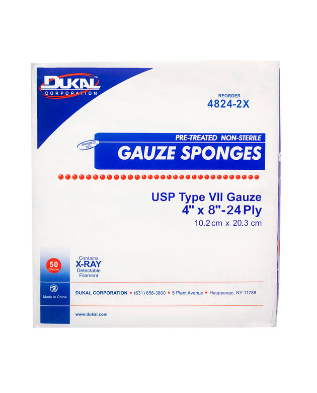 DUKAL X-RAY DETECTABLE GAUZE SPONGES