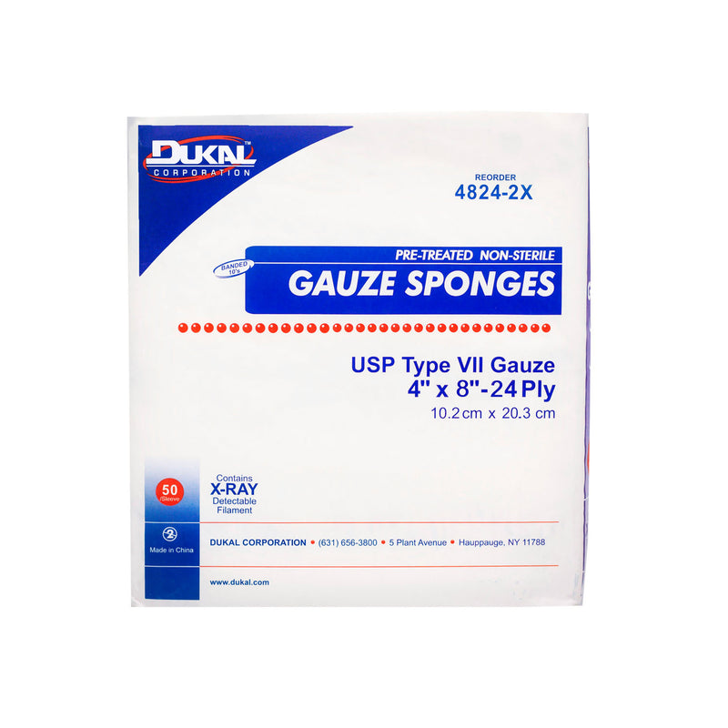 DUKAL X-RAY DETECTABLE GAUZE SPONGES