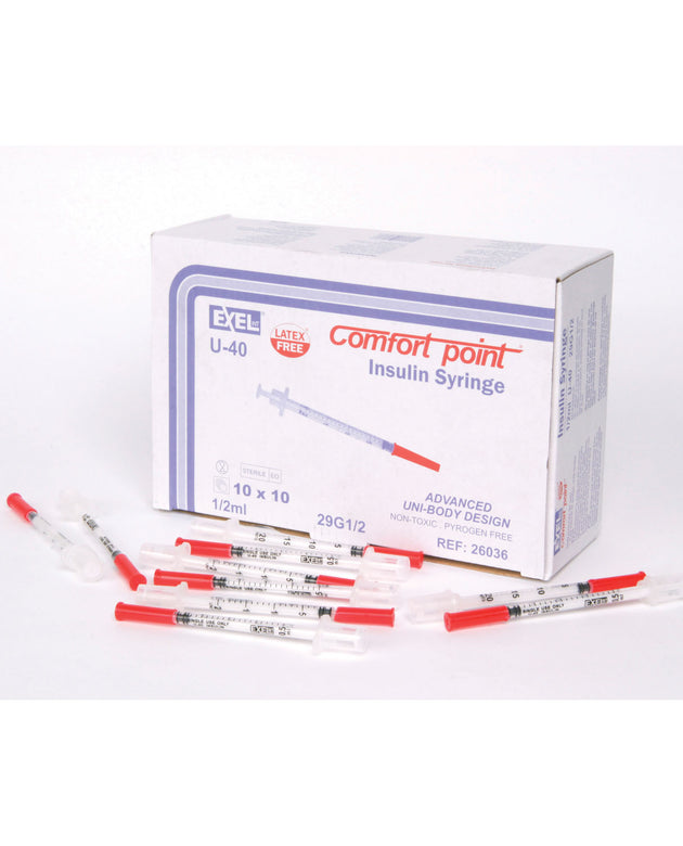 EXEL VETERINARY U-40 INSULIN SYRINGE