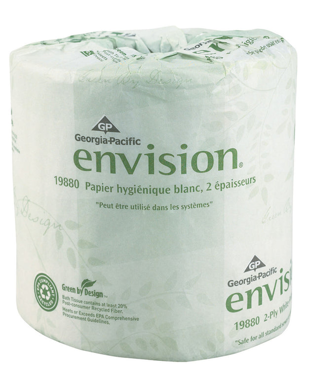 GEORGIA-PACIFIC ENVISION EMBOSSED BATHROOM TISSUE