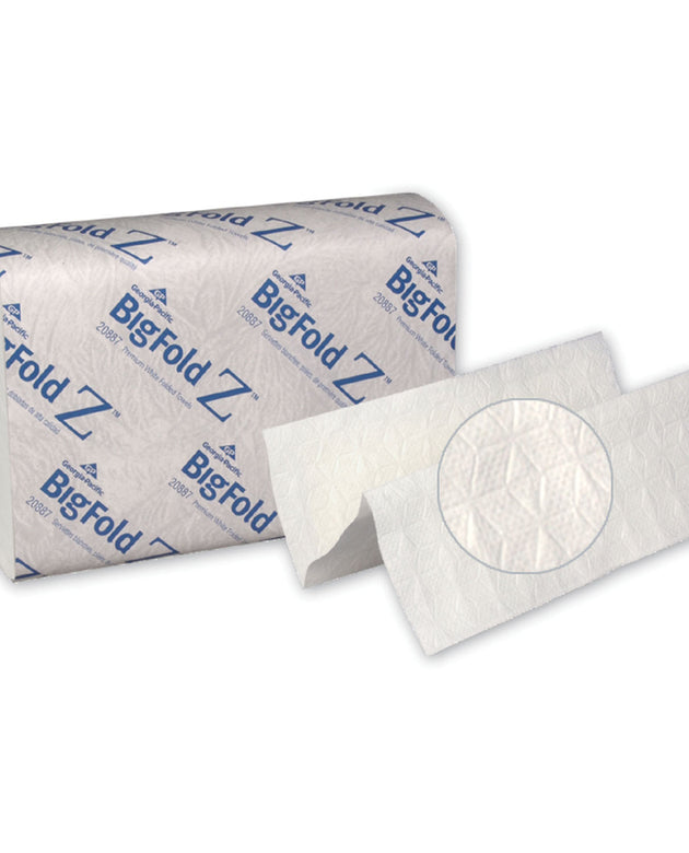 GEORGIA-PACIFIC BIGFOLD Z® PREMIUM C-FOLD REPLACEMENT PAPER TOWELS