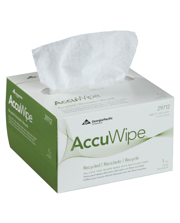 GEORGIA-PACIFIC ACCUWIPE® RECYCLED DELICATE TASK WIPERS
