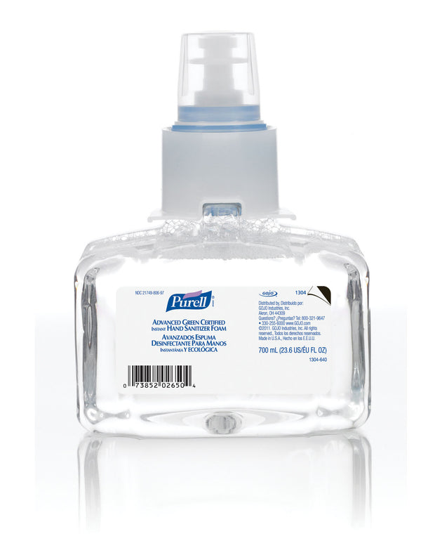 GOJO PURELL® LTX-7 ADVANCED GREEN CERTIFIED INSTANT HAND SANITIZER