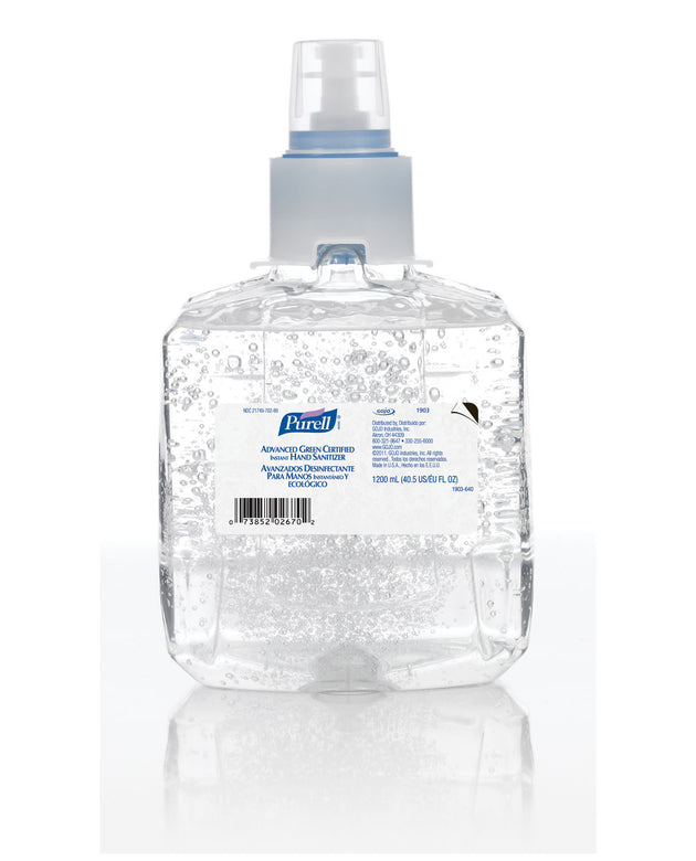 GOJO PURELL® LTX-12™ ADVANCED GREEN CERTIFIED INSTANT HAND SANITIZER