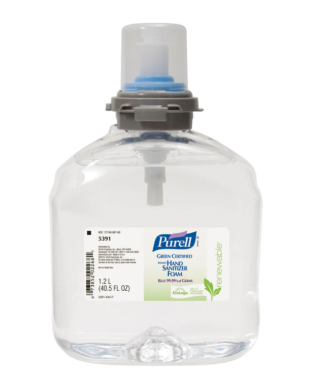 GOJO PURELL® GREEN CERTIFIED HAND SANITIZER