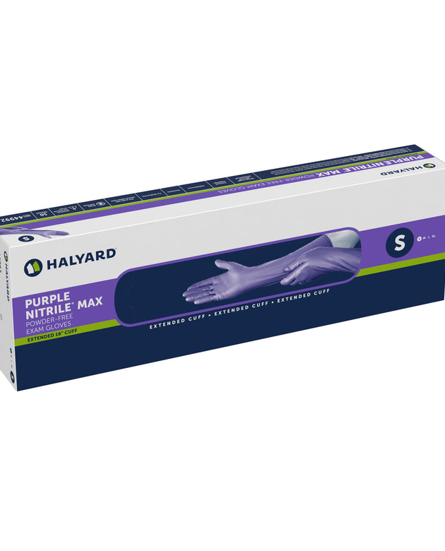 HALYARD PURPLE NITRILE MAX POWDER FREE EXAM GLOVES