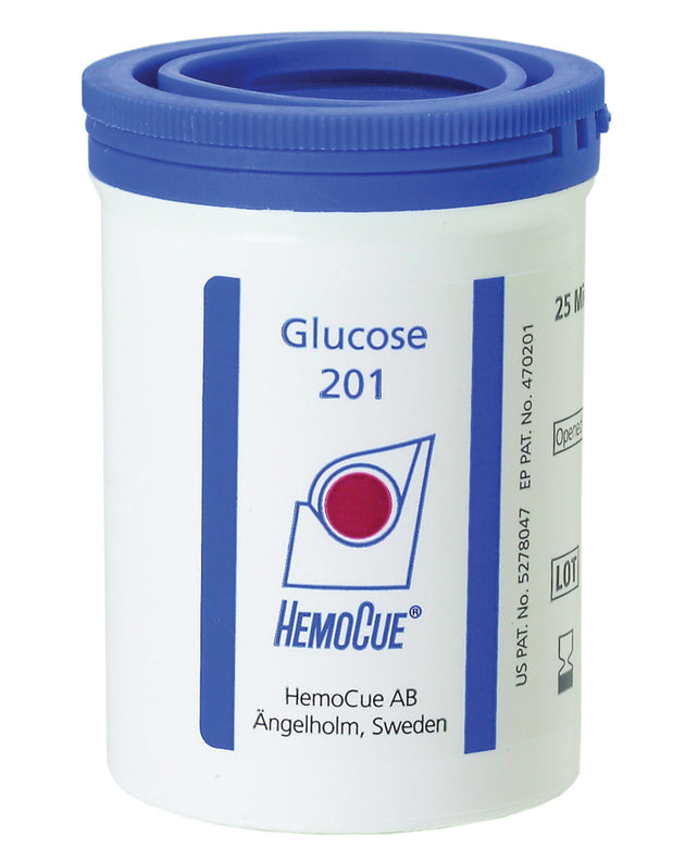 HEMOCUE GLUCOSE 201 ANALYZER & ACCESSORIES