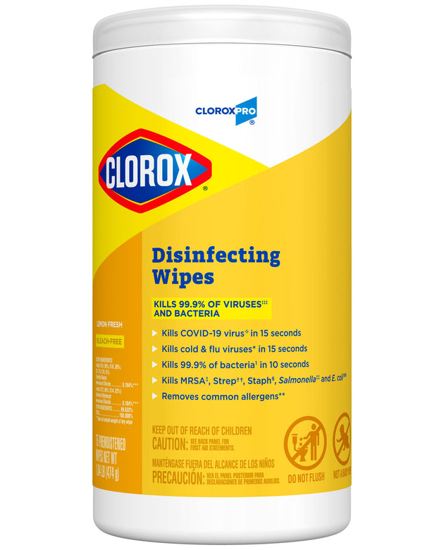 CLOROX COMMERCIAL SOLUTIONS DISINFECTING WIPES