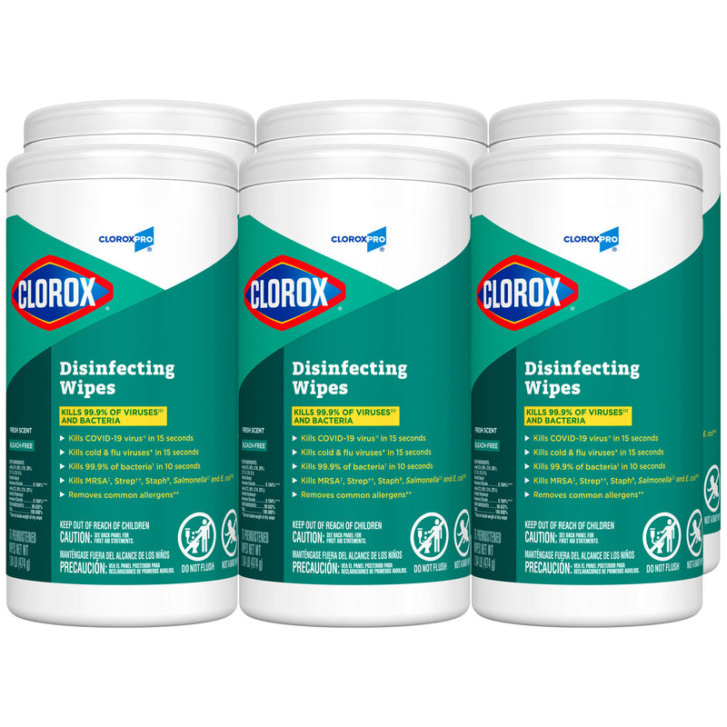 CLOROX COMMERCIAL SOLUTIONS DISINFECTING WIPES