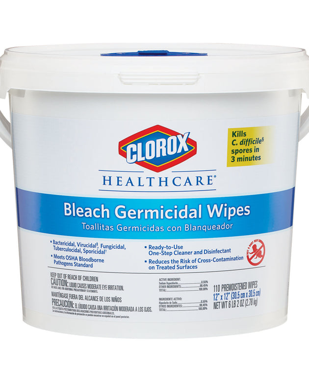 CLOROX HEALTHCARE BLEACH GERMICIDAL CLEANERS