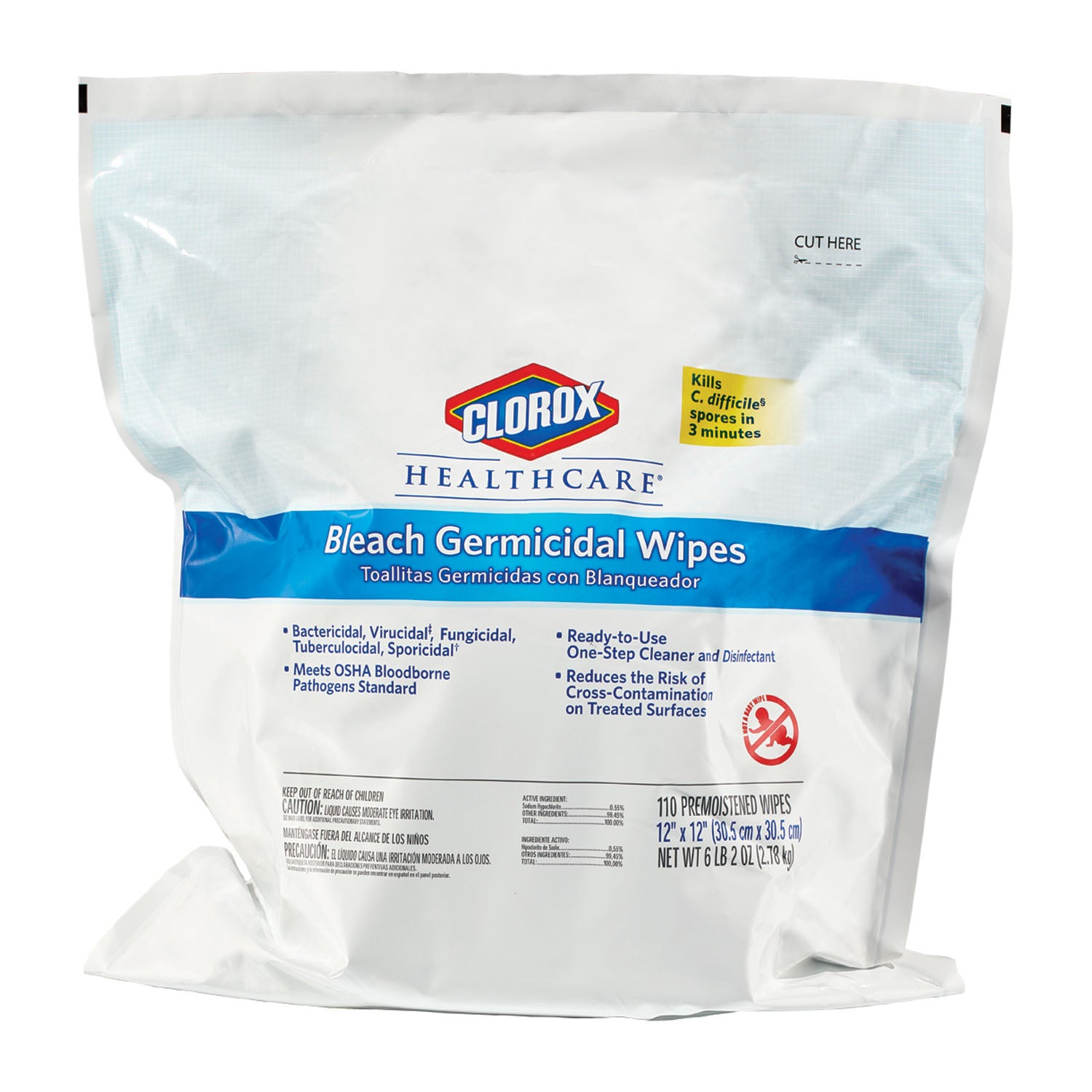 CLOROX HEALTHCARE BLEACH GERMICIDAL CLEANERS