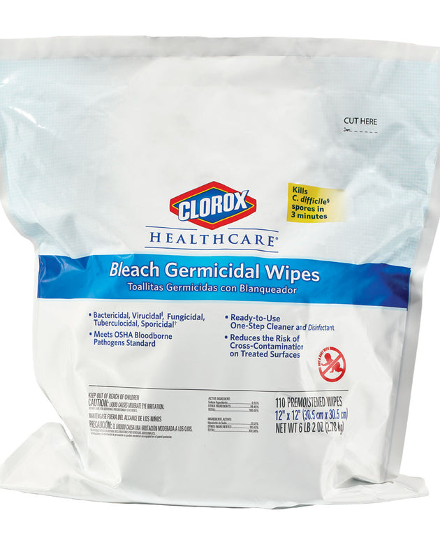 CLOROX HEALTHCARE BLEACH GERMICIDAL CLEANERS