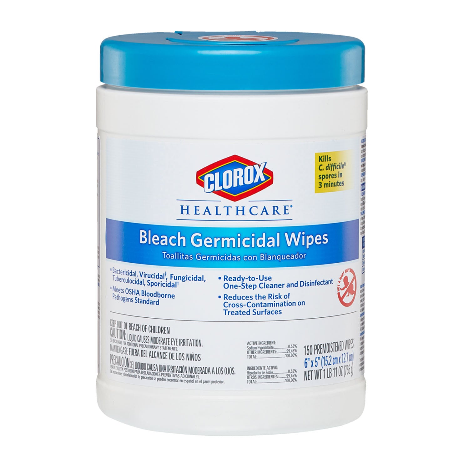 CLOROX HEALTHCARE BLEACH GERMICIDAL CLEANERS