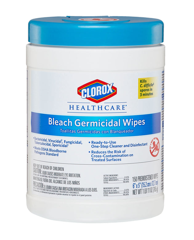CLOROX HEALTHCARE BLEACH GERMICIDAL CLEANERS
