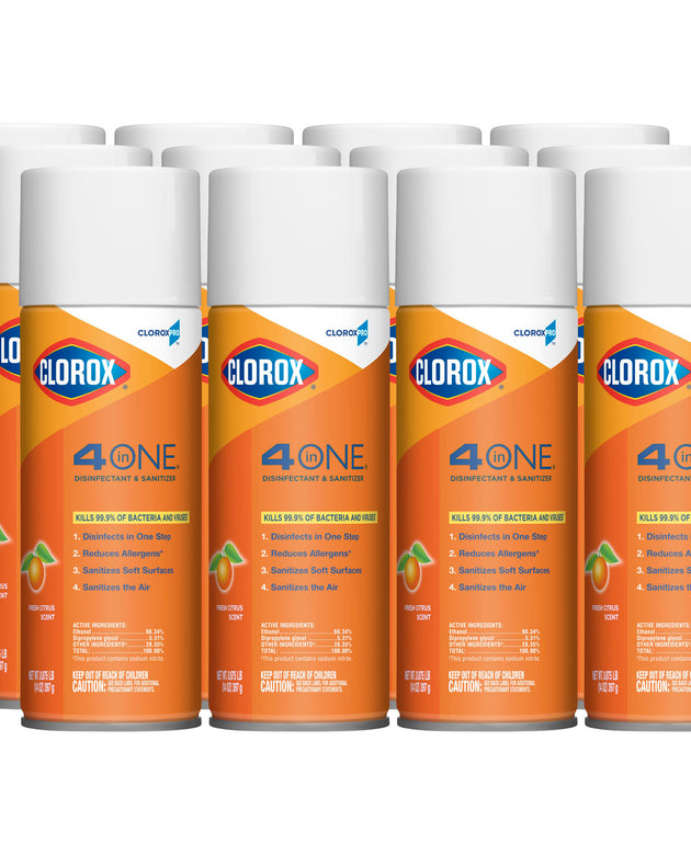CLOROX COMMERCIAL SOLUTIONS CLOROX DISINFECTANT & SANITIZER