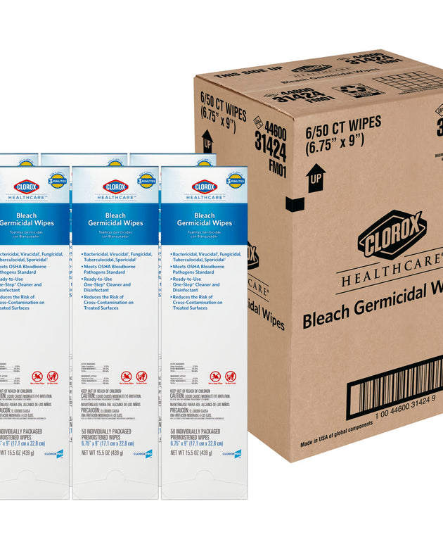 CLOROX HEALTHCARE BLEACH GERMICIDAL CLEANERS