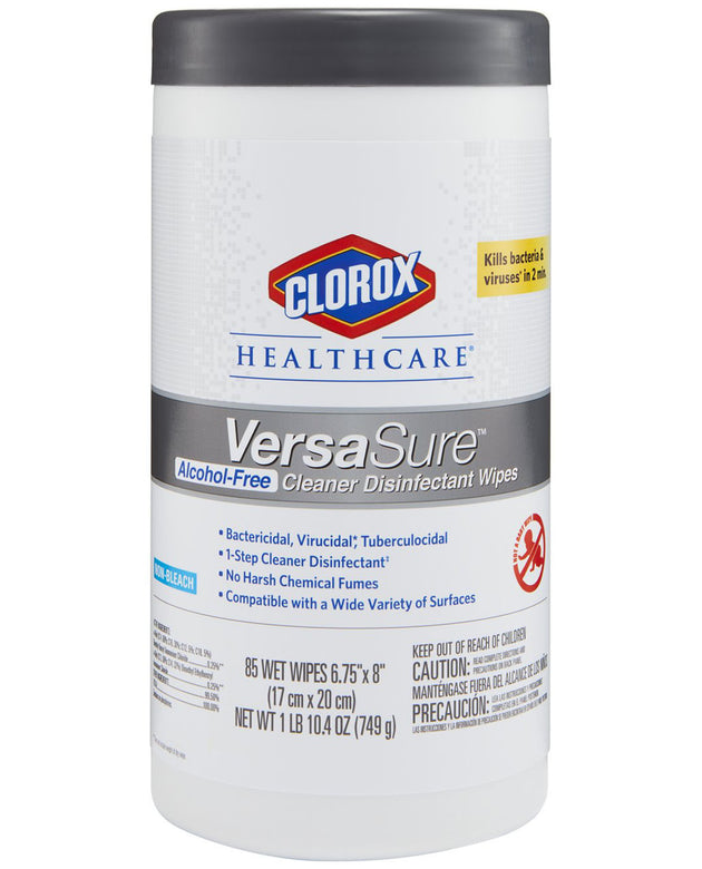 CLOROX VERSASURE CLEANER DISINFECTANT WIPES