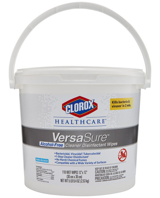 CLOROX VERSASURE CLEANER DISINFECTANT WIPES
