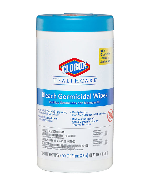 CLOROX HEALTHCARE BLEACH GERMICIDAL CLEANERS