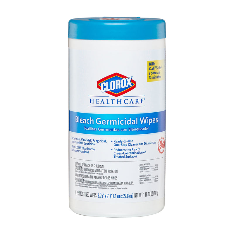 CLOROX HEALTHCARE BLEACH GERMICIDAL CLEANERS