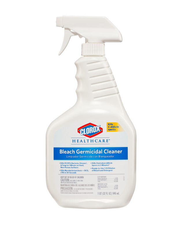 CLOROX HEALTHCARE BLEACH GERMICIDAL CLEANERS