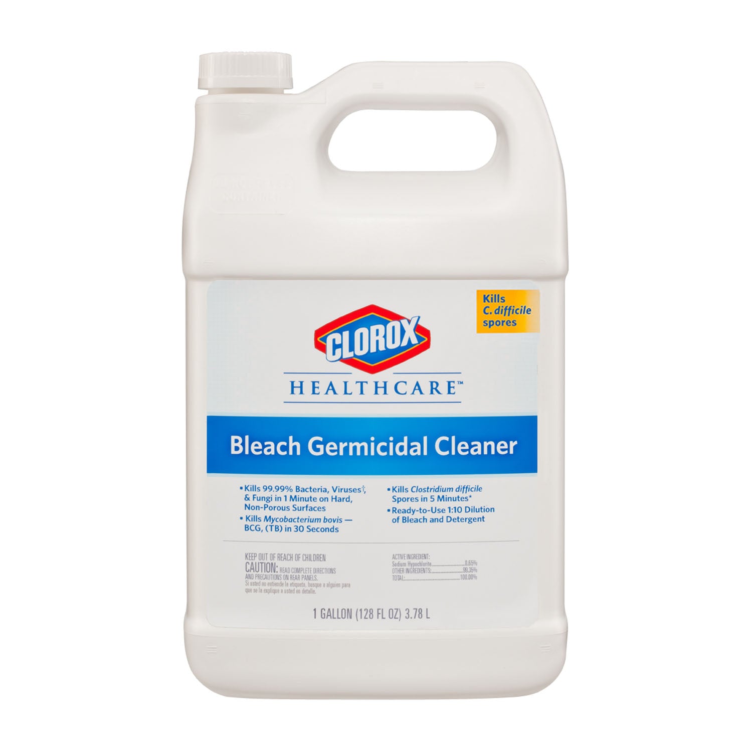 CLOROX HEALTHCARE BLEACH GERMICIDAL CLEANERS