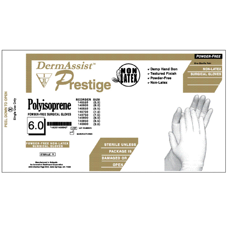 INNOVATIVE PRESTIGE® DHD POWDER-FREE LATEX SURGICAL GLOVES