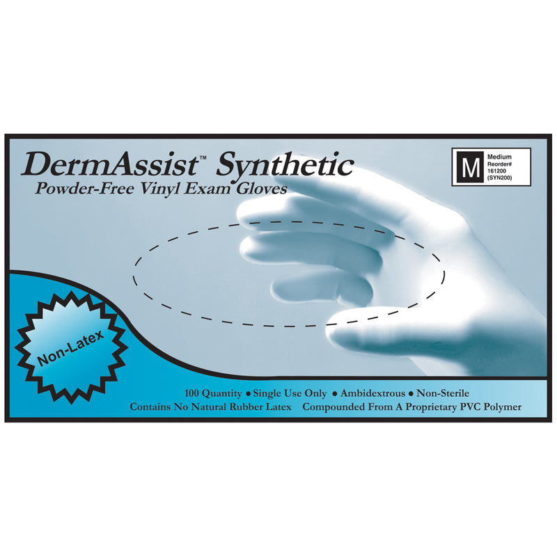 INNOVATIVE DERMASSIST® VINYL SYNTHETIC POWDER-FREE EXAM GLOVES