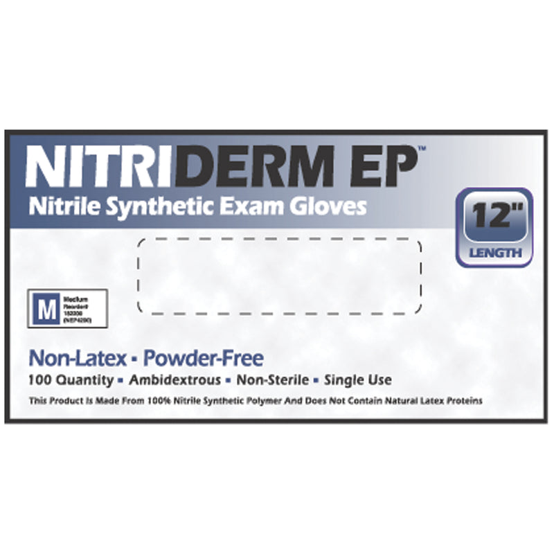 INNOVATIVE NITRIDERM® EP NITRILE SYNTHETIC POWDER-FREE EXAM GLOVES