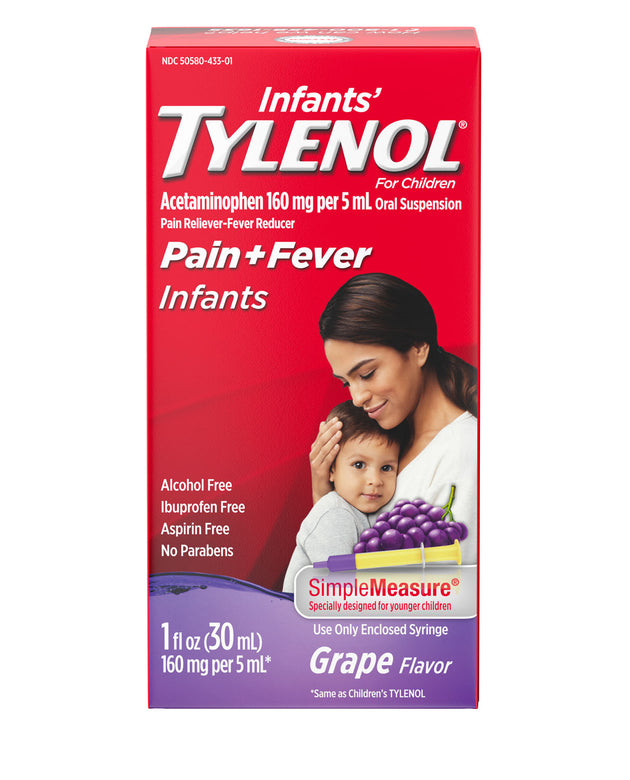 J&J TYLENOL® INFANTS' ORAL SUSPENSION