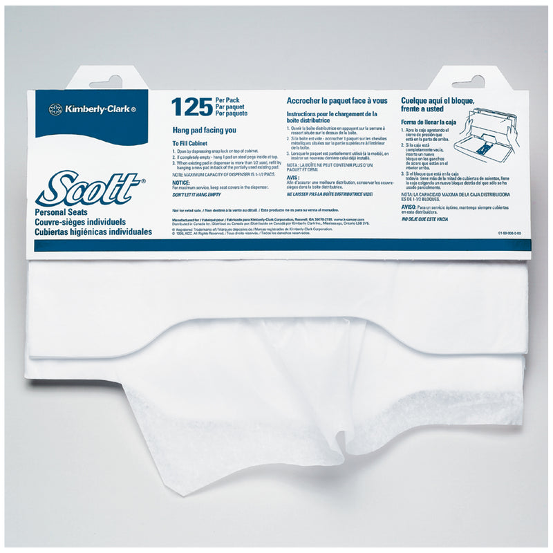 KIMBERLY-CLARK TOILET SEAT COVERS