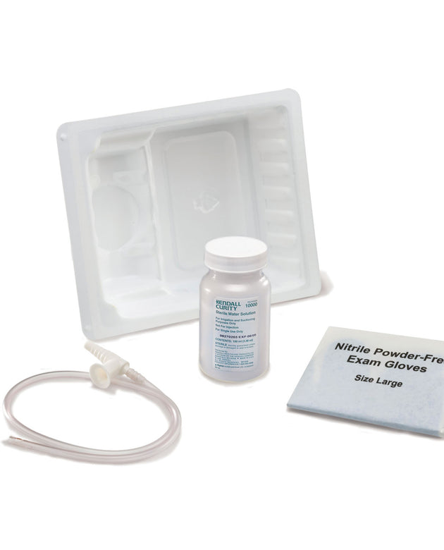 CARDINAL HEALTH SUCTION CATHETER TRAYS WITH STERILE WATER