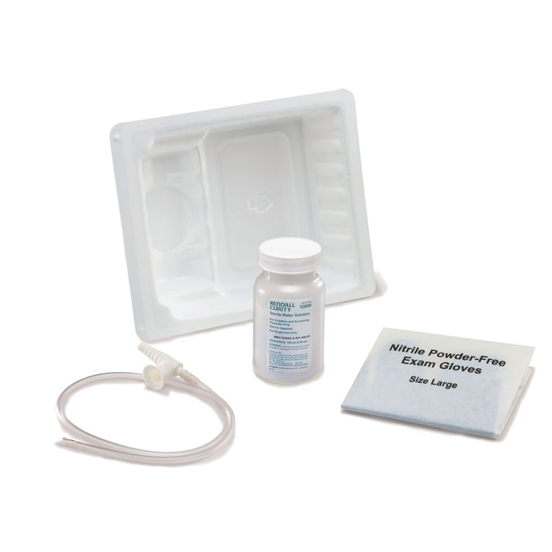 CARDINAL HEALTH SUCTION CATHETER TRAYS WITH STERILE WATER