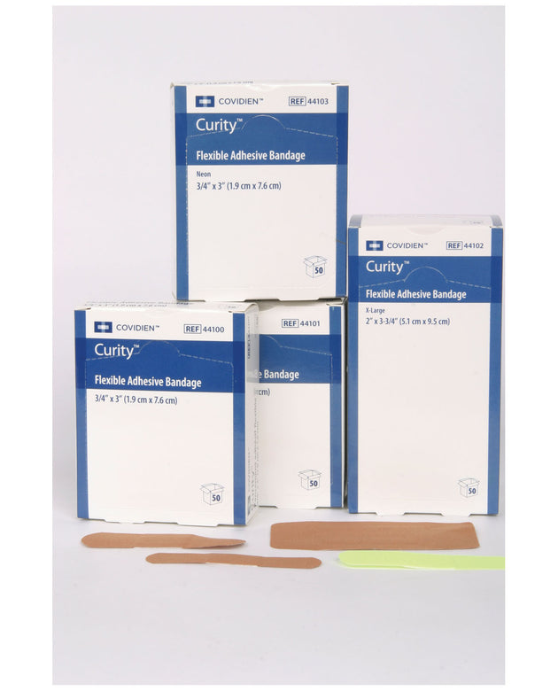 CARDINAL HEALTH CURITY™ FLEXIBLE FABRIC BANDAGES