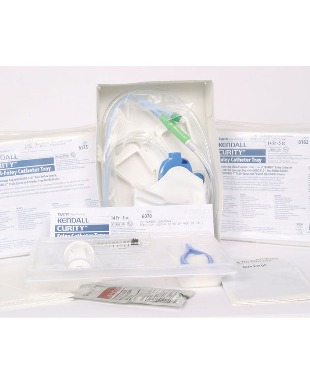 CARDINAL HEALTH FOLEY CATHETERIZATION TRAY WITH DRAIN BAG