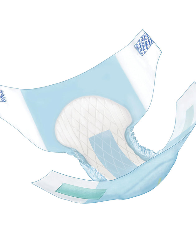 CARDINAL HEALTH WINGS™ HOOK & LOOP ADULT BRIEFS HEAVY ABSORBENCY