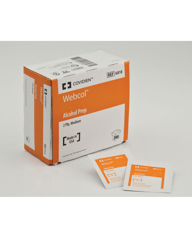 CARDINAL HEALTH WEBCOL ALCOHOL PREP PADS