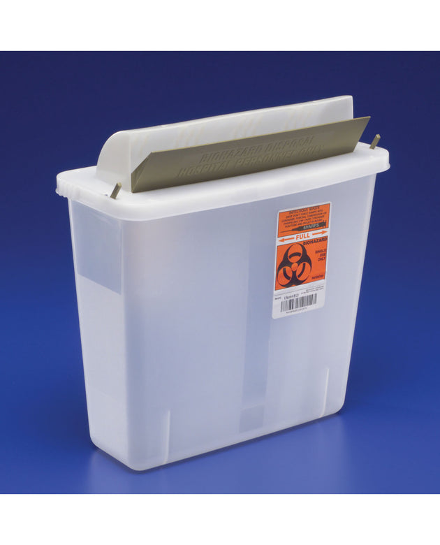 CARDINAL HEALTH IN-ROOM CONTAINERS WITH MAILBOX-STYLE LIDS