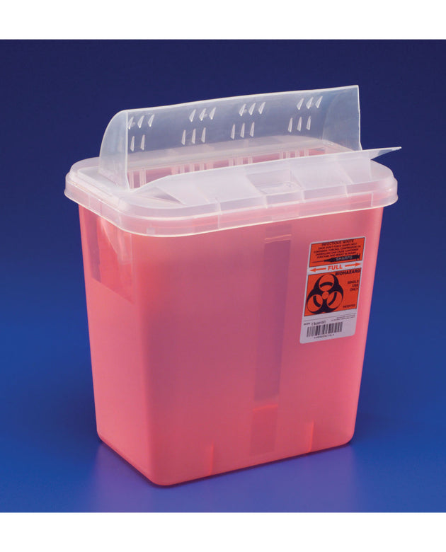 CARDINAL HEALTH IN-ROOM CONTAINERS WITH ALWAYS-OPEN LIDS