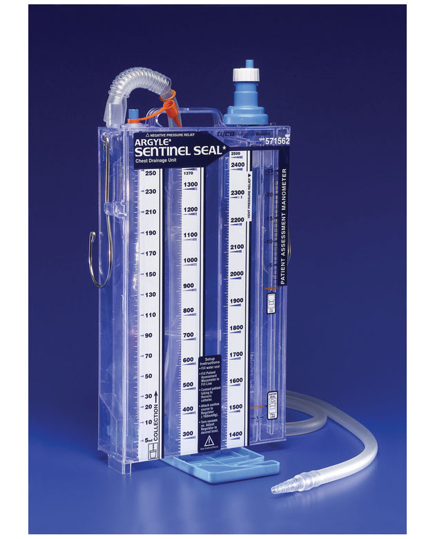 CARDINAL HEALTH ARGYLE SENTINEL SEAL CHEST DRAINAGE UNIT