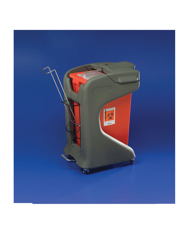 CARDINAL HEALTH SHARPSAFETY FOOT PEDAL CARTS & FLOOR BRACKETS