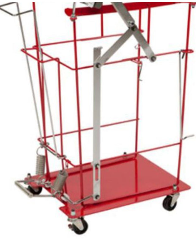 CARDINAL HEALTH SHARPSAFETY FOOT PEDAL CARTS & FLOOR BRACKETS