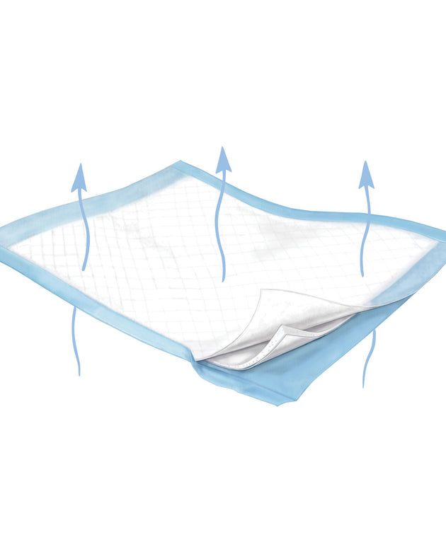 CARDINAL HEALTH FLUFF/POLYMER BREATHABLE UNDERPADS