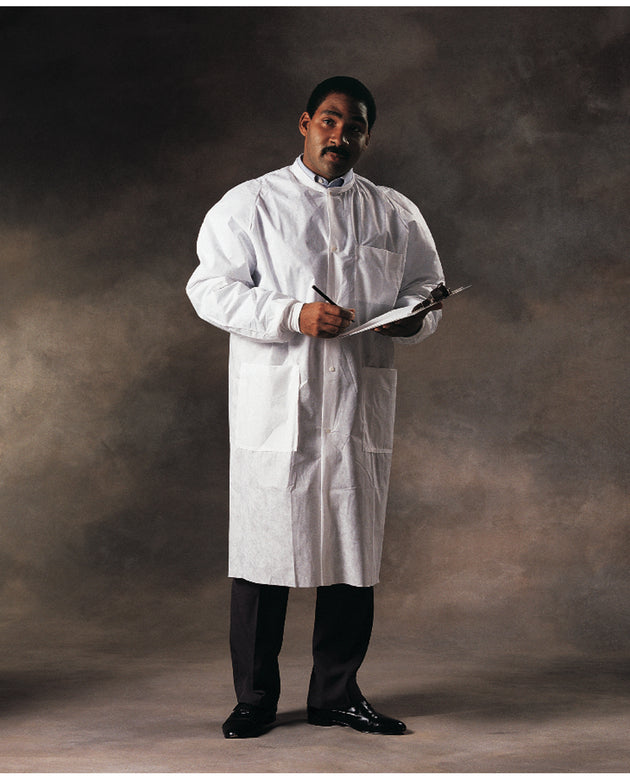 HALYARD BASIC PLUS LAB COAT