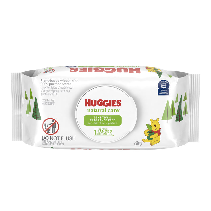 KIMBERLY-CLARK HUGGIES® NATURAL CARE BABY WIPES