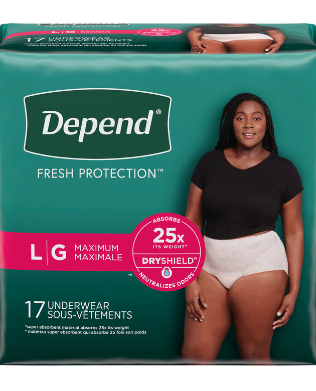 KIMBERLY-CLARK DEPEND® PROTECTIVE UNDERWEAR