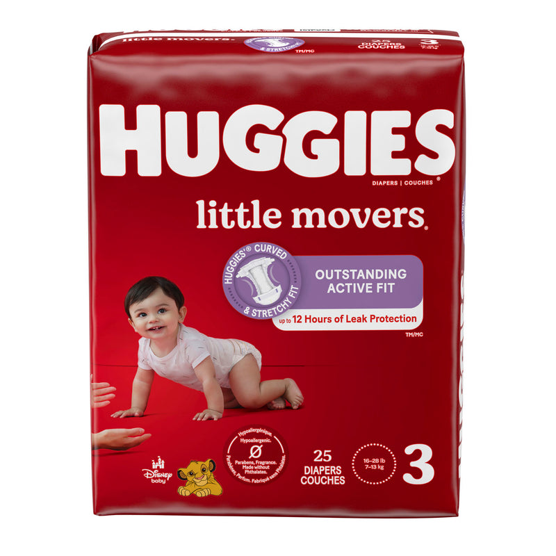 KIMBERLY-CLARK HUGGIES® LITTLE MOVERS DIAPERS