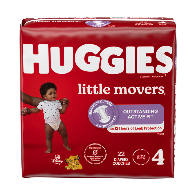 KIMBERLY-CLARK HUGGIES® LITTLE MOVERS DIAPERS